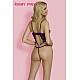 בגד גוף סגול תחרה Kinky Pinky Lengerie