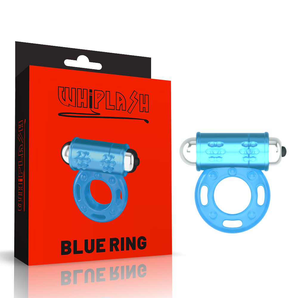 טבעת רטט זוגית Blue Ring מבית WHIPLASH – שדרגו את האינטימיות שלכם